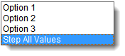 Step All Values Option
